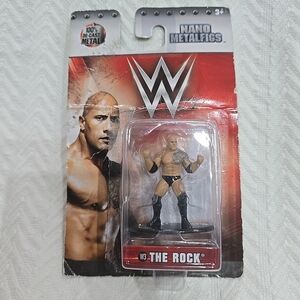 The Rock Action Figures Jada Toys Nano Metalfigs Die Cast Figure WWE The Rock W3